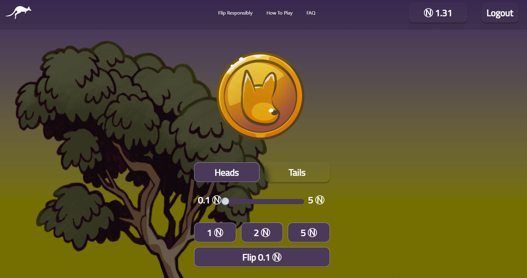 Kangaroo Coinflip screenshot